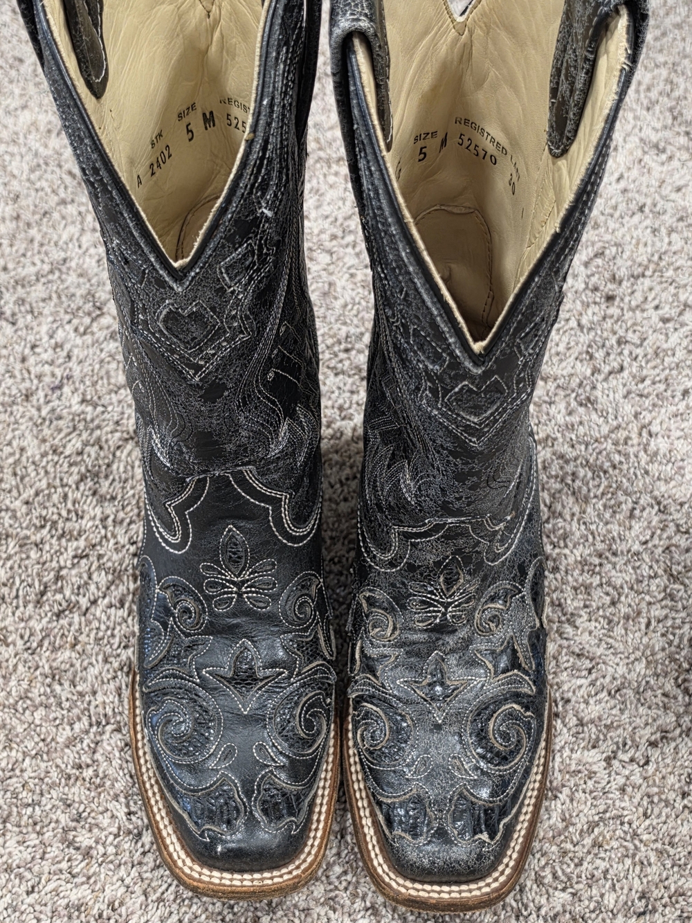 Corral Python Inlay Boots